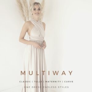 Full Length Multiway Gown- Classic & Tulle