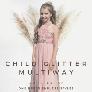 Child GLITTER Tulle Gown