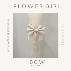 Flowergirl bow