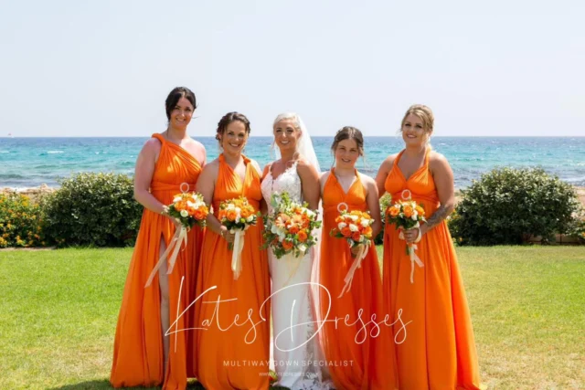 Pumpkin tones & ocean views = Bridesmaid goals 🧡

#BeachWeddingVibes #BridesmaidStyle #PumpkinBridesmaids #WeddingInspo #BridalPartyGoals #bride2026